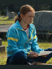 Stranger Things S04 Max Mayfield Blue Jacket