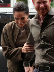 Meghan Australia Visit 2026 Markle Suede Jacket