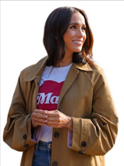 Meghan Markle 2026 Brown Coat