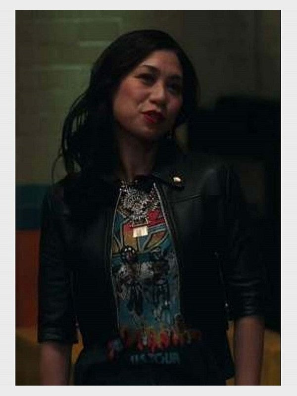 The Equalizer (2021) Melody Bayani Cropped Jacket
