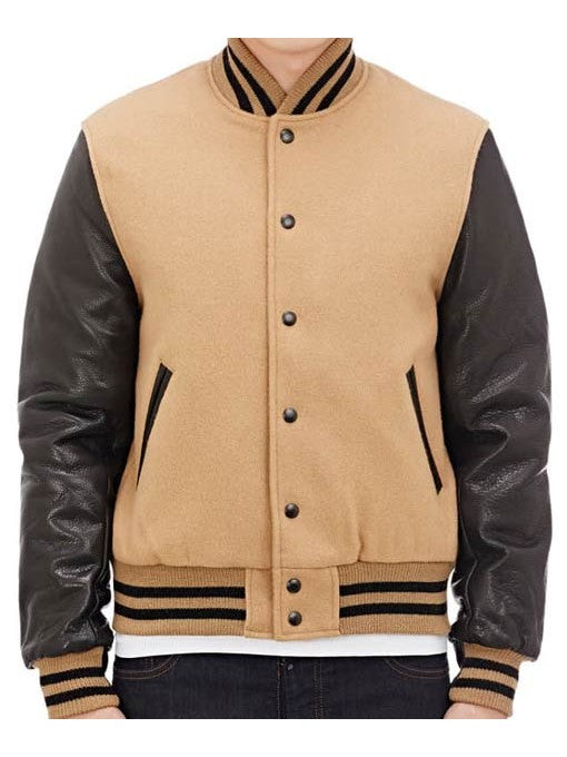 Mens Golden Bear Letterman Jacket