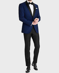 Mens Royal Blue Tuxedo