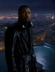 The Thomas Crown Affair Michael B Jordan Leather Coat