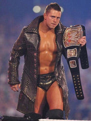 The Miz WWE Studded Leather Coat