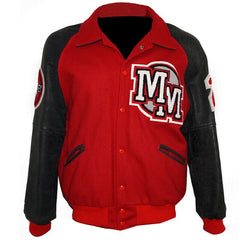 Michael Jackson Mickey Mouse Varsity Jacket