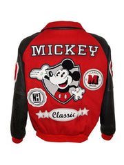 Michael Jackson Mickey Mouse Varsity Jacket