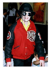 Michael Jackson Mickey Mouse Varsity Jacket
