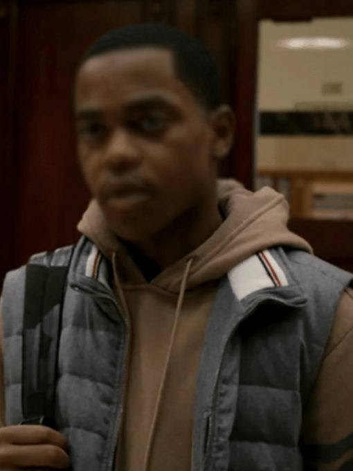 Power Book II Ghost S02 Tariq St. Patrick Grey Vest