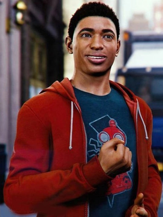 Miles Morales Into The Spider Verse Hoodie