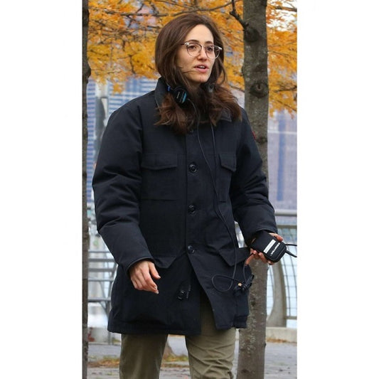 Emmy Rossum Modern Love Coat
