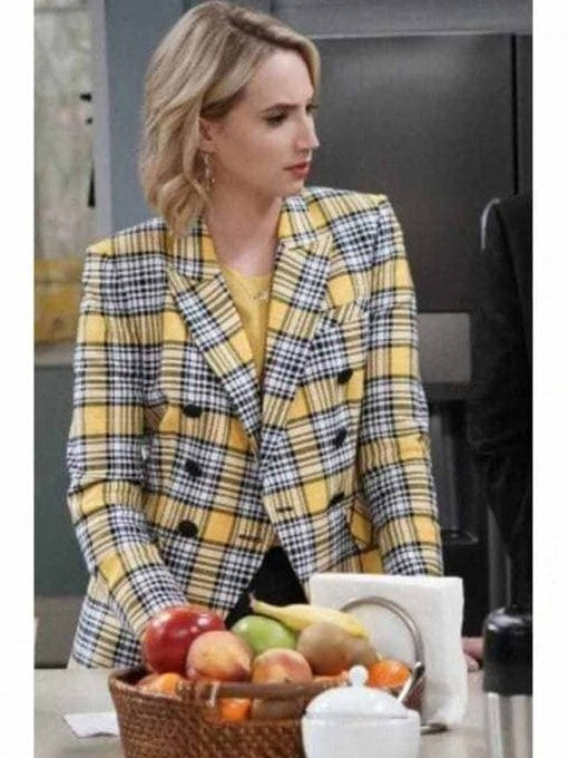 Last Man Standing Molly McCook Plaid Blazer