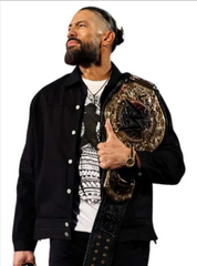 Monday Night RAW 2026 Roman Reigns Black Jacket