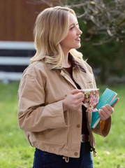 A Season To Blossom 2026 Emily Tennant Beige Jacket