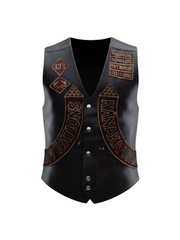 The Wrecking Crew Jason Momoa Leather Vest