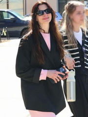 Anne Hathaway Verity 2026 Black Blazer