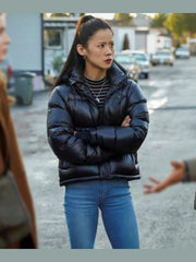 Nancy Drew George Fan Puffer Jacket