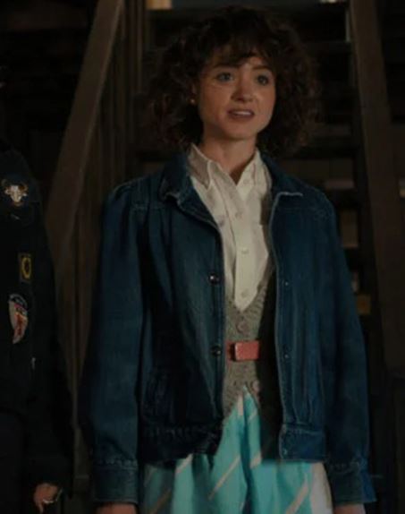 Stranger Things S04 Nancy Wheeler Denim Jacket