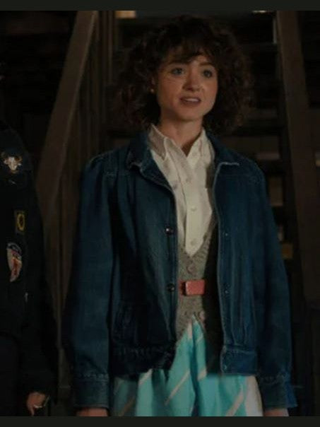 Stranger Things S04 Nancy Wheeler Denim Jacket