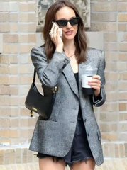 Good Sex Natalie Portman Grey Blazer