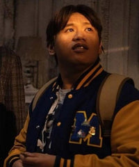 Spider-Man No Way Home Ned Leeds Letterman Jacket