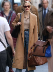 Off Weeks 2026 Jessica Chastain Wool Coat