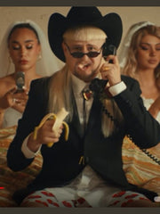 Oliver Tree Cowboy Tears Black Blazer