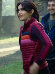 The Girlfriend Olivia Cooke Puffer Vest