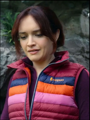 The Girlfriend Olivia Cooke Puffer Vest