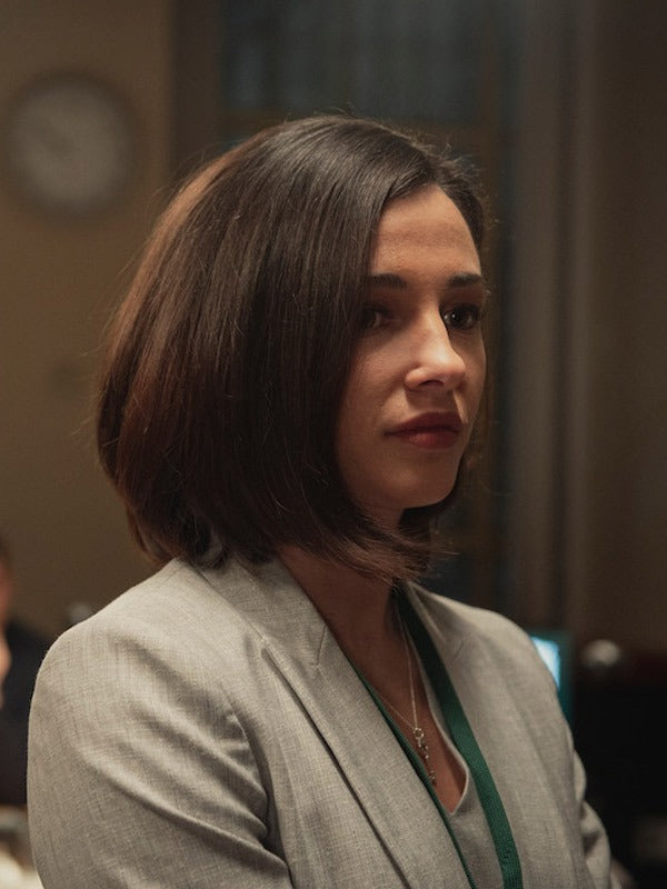 Anatomy of a Scandal Olivia Lytton Grey Coat