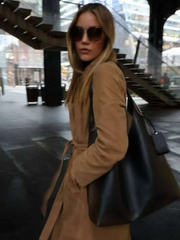 New York City 2026 Olivia Ponton Brown Coat