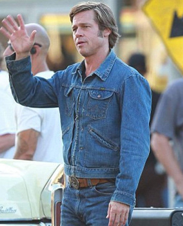 Brad Pitt Once Upon A Time in Hollywood Cliff Booth Jacket