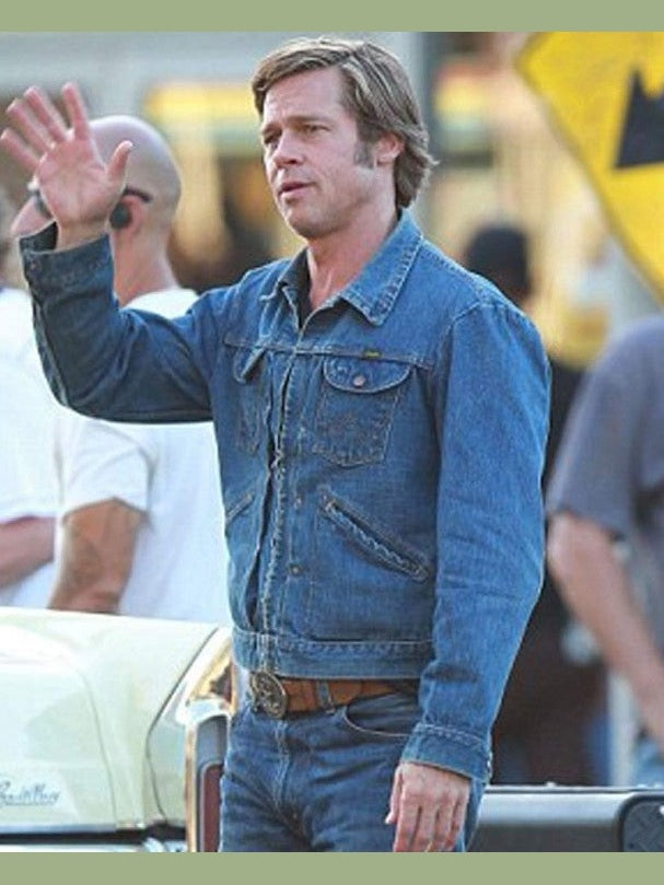 Brad Pitt Once Upon A Time in Hollywood Cliff Booth Jacket