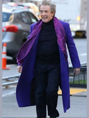 Only Murders in the Building Oliver Putnam Purple Coat