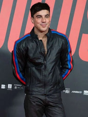 Idolos Oscar Casas Biker Leather Jacket