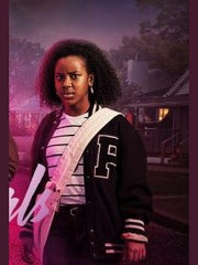 Paper Girls Tiffany Quilkin Varsity Jacket