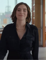 Partner Track Rachel Friedman Black Coat