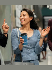 Partner Track 2022 Ingrid Yun Blue Blazer