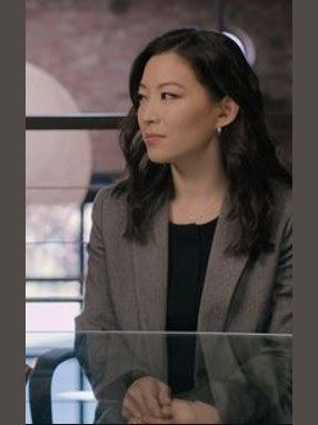 Partner Track Ingrid Yun Grey Blazer