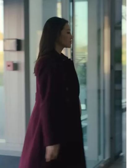 Partner Track Ingrid Yun Purple Coat