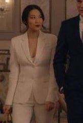 Partner Track Ingrid Yun White Blazer