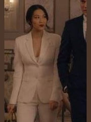Partner Track Ingrid Yun White Blazer