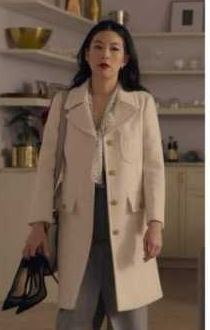 Partner Track Ingrid Yun Double Breasted Coat