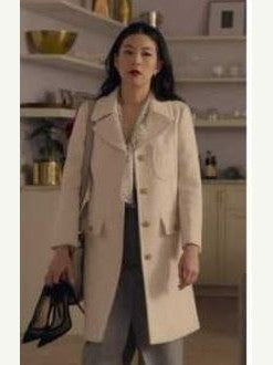 Partner Track Ingrid Yun Double Breasted Coat