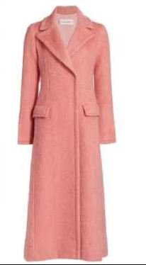 Partner Track Ingrid Yun Pink Coat