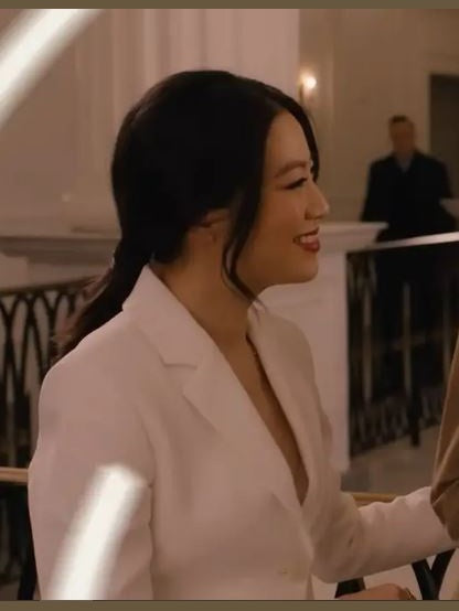 Partner Track Ingrid Yun White Blazer