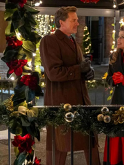 Timeless Tidings of Joy Paul Greene Trench Coat