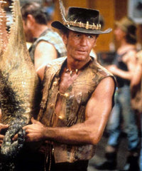 Paul Hogan Crocodile Dundee Leather Vest