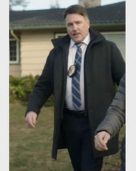 Peacemaker Auggie Smith Black Coat