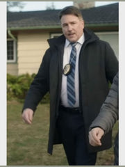 Peacemaker Auggie Smith Black Coat