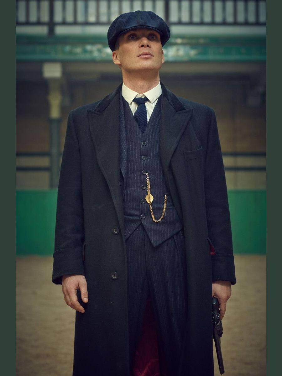 Peaky Blinders Thomas Shelby Three Piece Pinstripe Suit